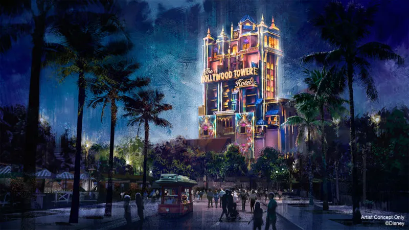 Tower of Terror Walt Disney World 50th Anniversary