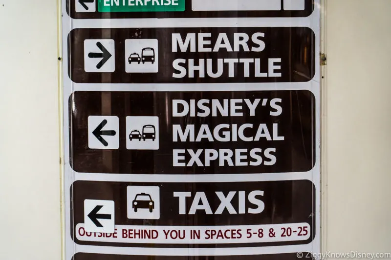 Transportation to Disney World Cost