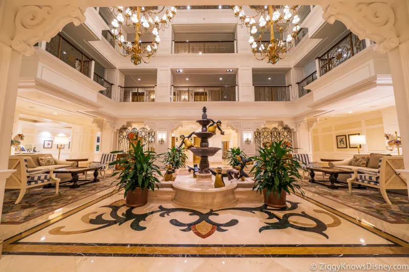 Grand Floridian Resort Villas Lobby