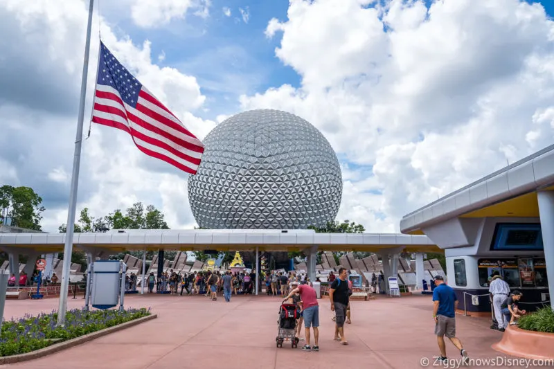 Getting park tickets at Disney World