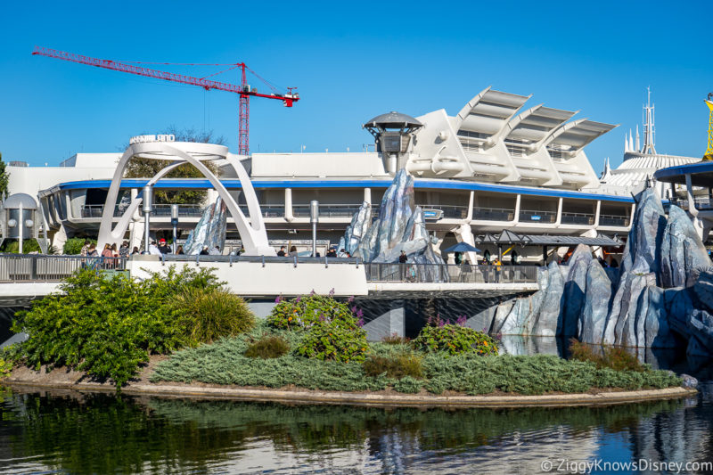 Tomorrowland entrance at Magic Kingdom