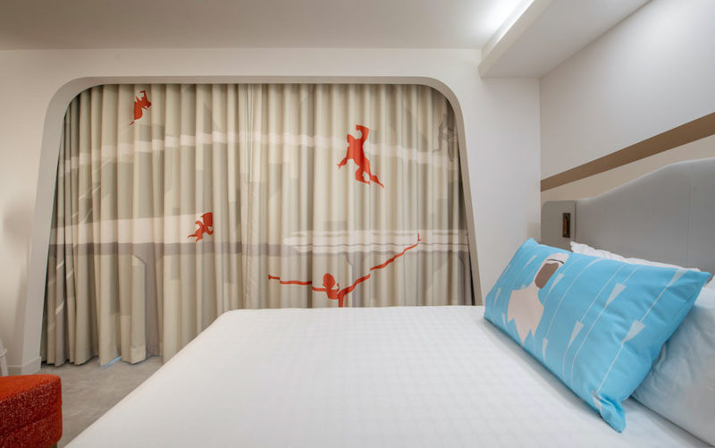 Contemporary Resort The Incredibles themed Rooms