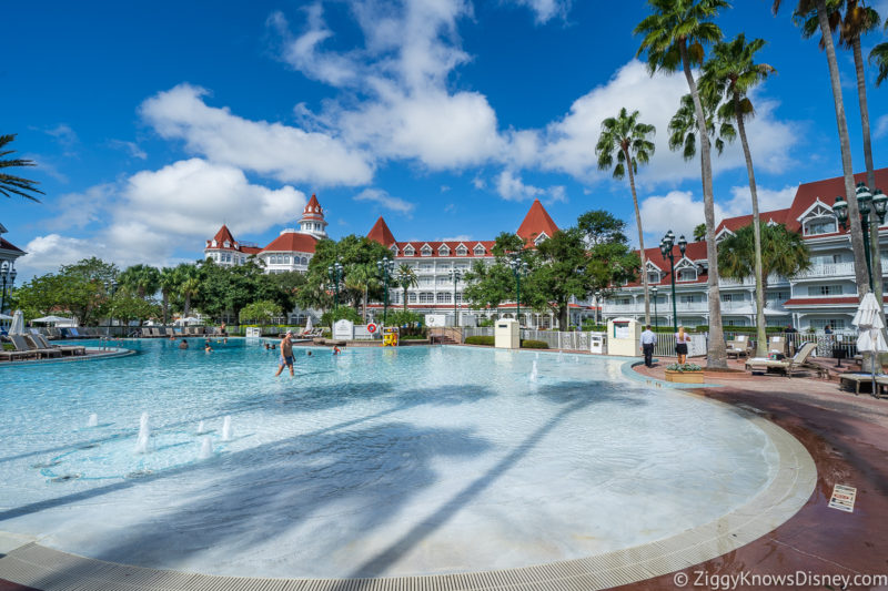 Swimming in April at Disney World