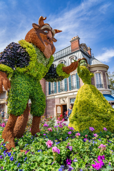 Flowers in April at Disney World