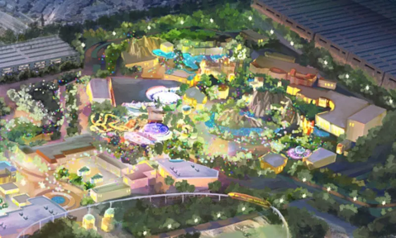 Disneyland Park expansion concept art