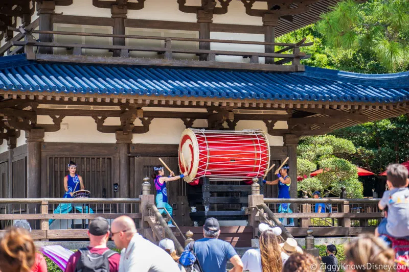 EPCOT Japan Entertainment drummers Matsuriza