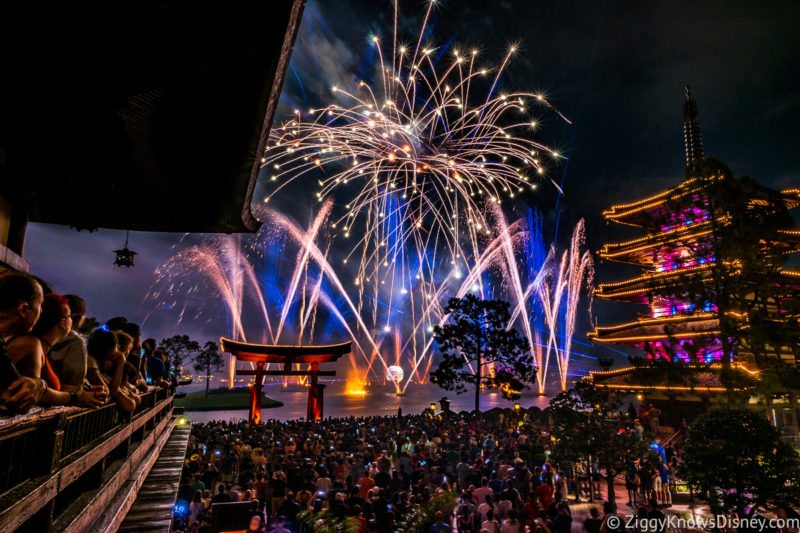 EPCOT Nighttime Fireworks Shows