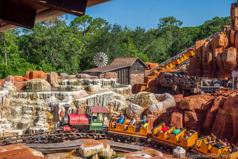 Magic Kingdom Rides Big Thunder Mountain