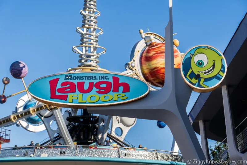 Magic Kingdom Rides Monsters Inc. Laugh Floor