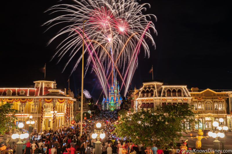 Happily Ever After Fireworks Magic Kingdom