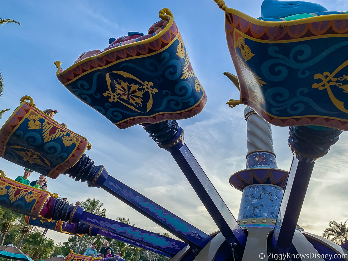 what rides are in magic kingdom at disney world