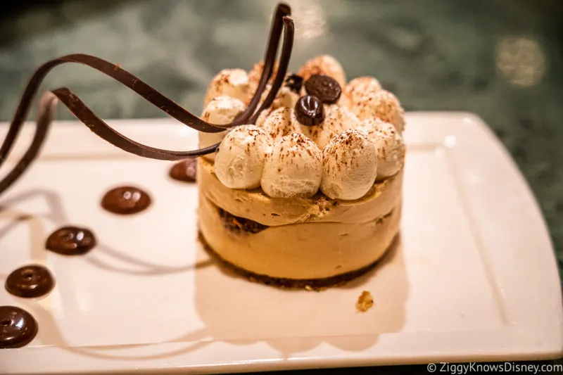 Dessert at Citricos Grand Floridian Resort