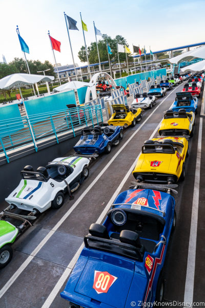 Tomorrowland Speedway Magic Kingdom