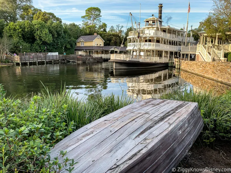 Liberty Square Riverboat Disney World