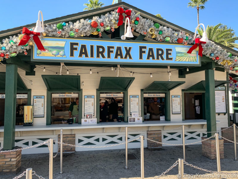 Fairfax Fare Hollywood Studios