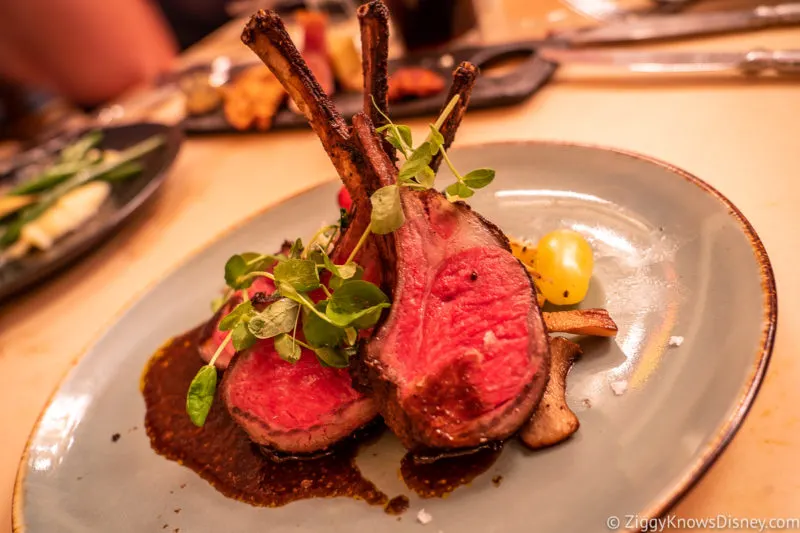 Be Our Guest Restaurant lamb chops Magic Kingdom