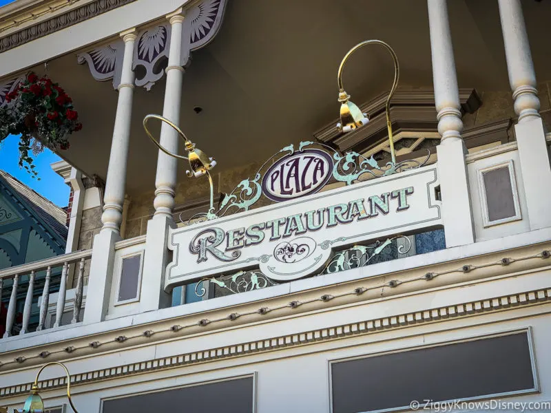 Plaza Restaurant Magic Kingdom