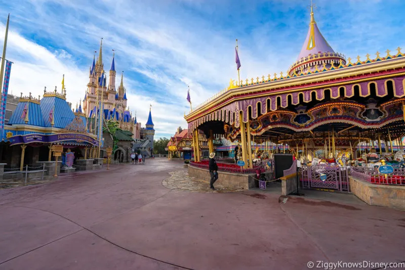 Prince Charming Regal Carrousel in Fantasyland Magic Kingdom