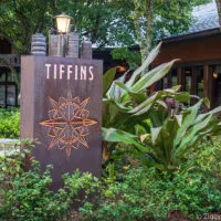 Tiffins stone signage