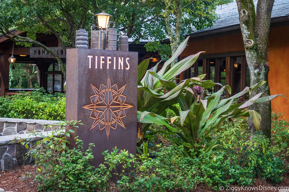 Tiffins stone signage