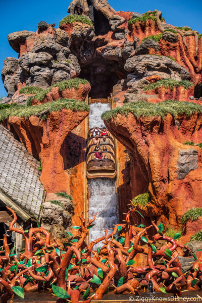 Splash Mountain Disney World in July