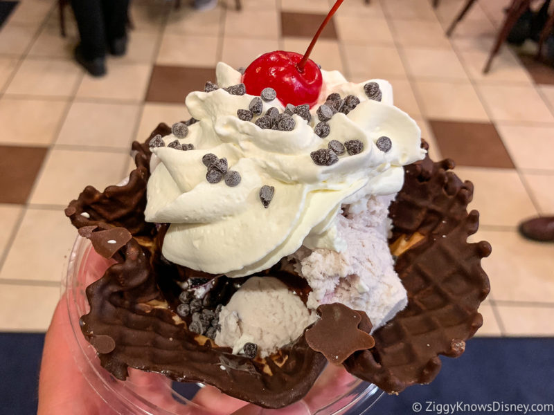 Ghirardelli Ice Cream Sundae Disney Springs
