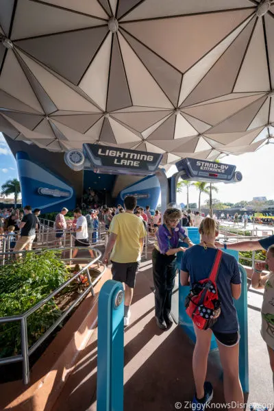 Spaceship Earth Entrance