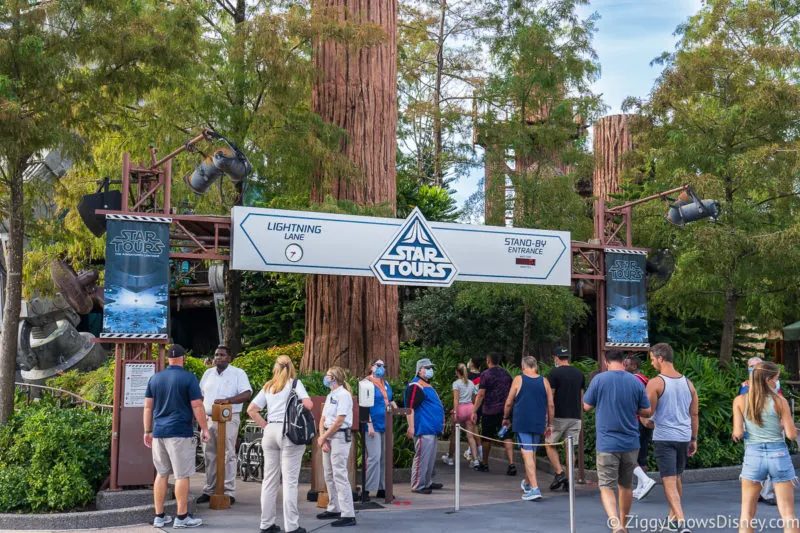 Star Tours entrance Hollywood Studios