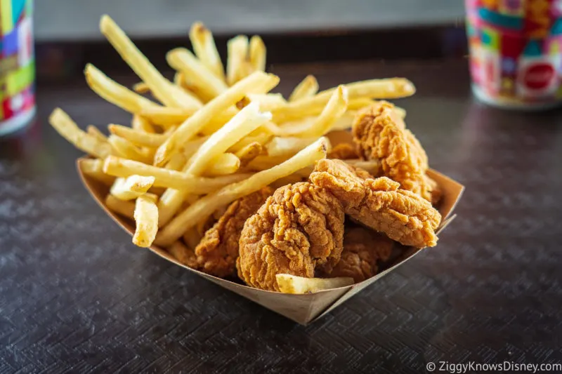 Chicken Nuggets and fries Magic Kingdom