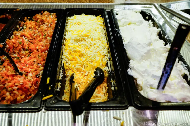 Toppings Bar Pecos Bill Magic Kingdom