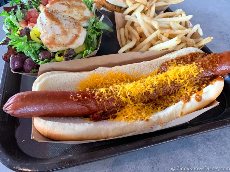 Cosmic Ray's Starlight Cafe Magic Kingdom Hot Dog