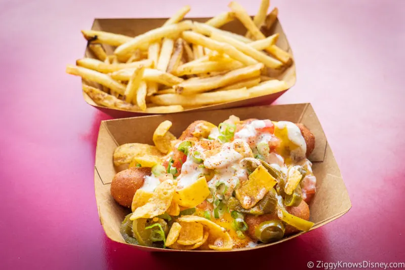 Casey's Corner Magic Kingdom Corn Dog Nuggets and Fries