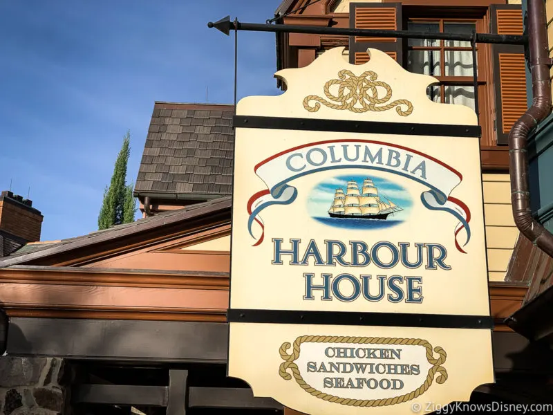 Columbia Harbour House Magic Kingdom