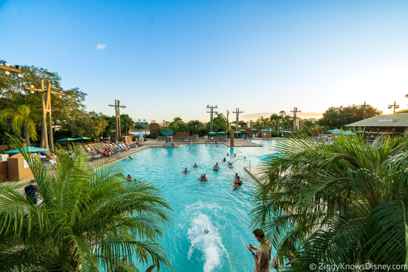 Coronado Springs pool Disney World