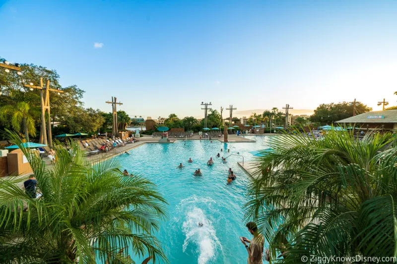 Coronado Springs pool Disney World