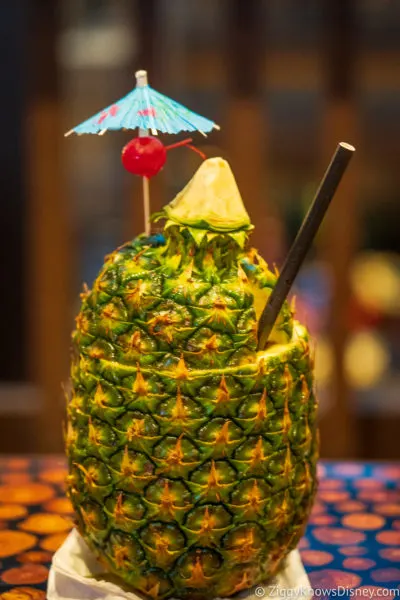 Pineapple Drink Polynesian Resort Disney World