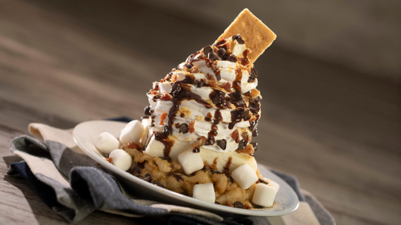 Epcot Food and Wine Menus Funnel Cake