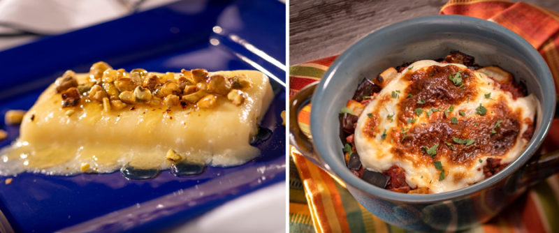 Epcot Food and Wine Menus Greece