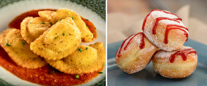 Epcot Food and Wine Menus Italy