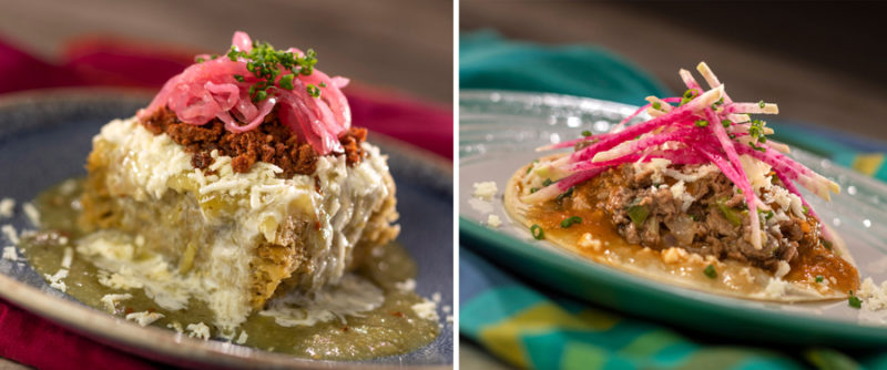 Epcot Food and Wine Menus Mexico