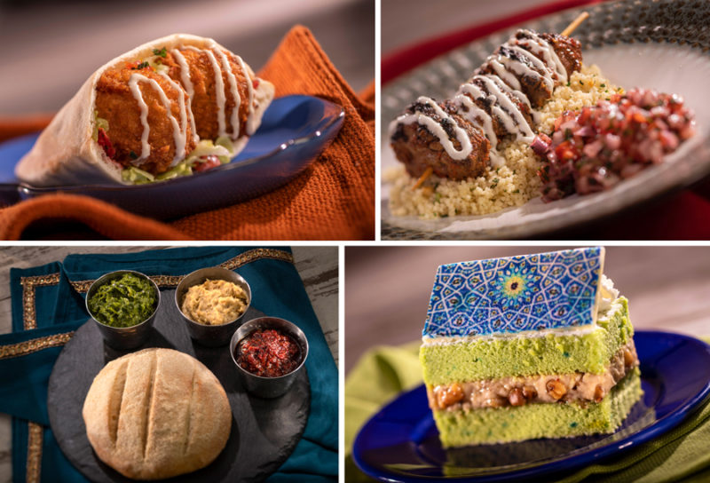 Epcot Food and Wine Menus Tangierine Cafe