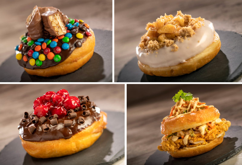 Epcot Food and Wine Menus The Donut Box