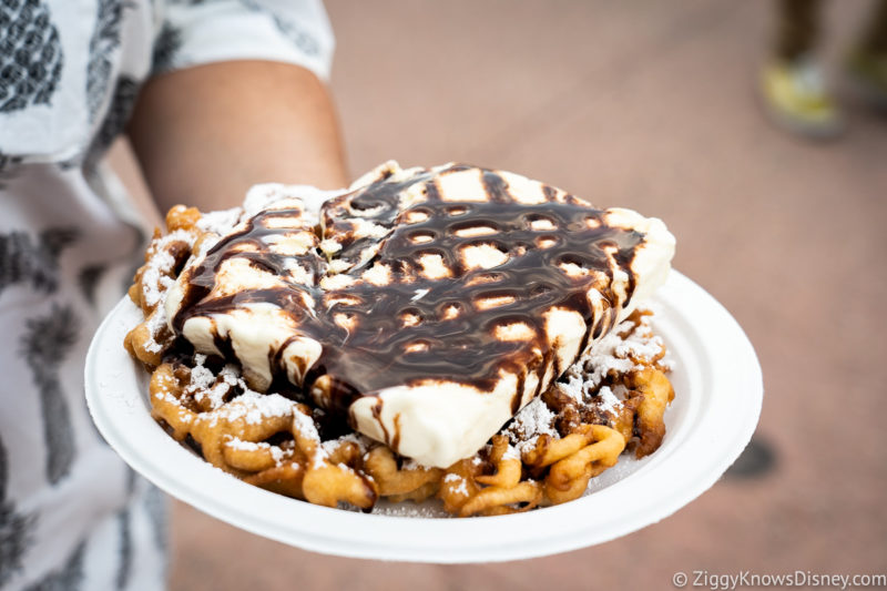 Funnel Cakes in EPCOT