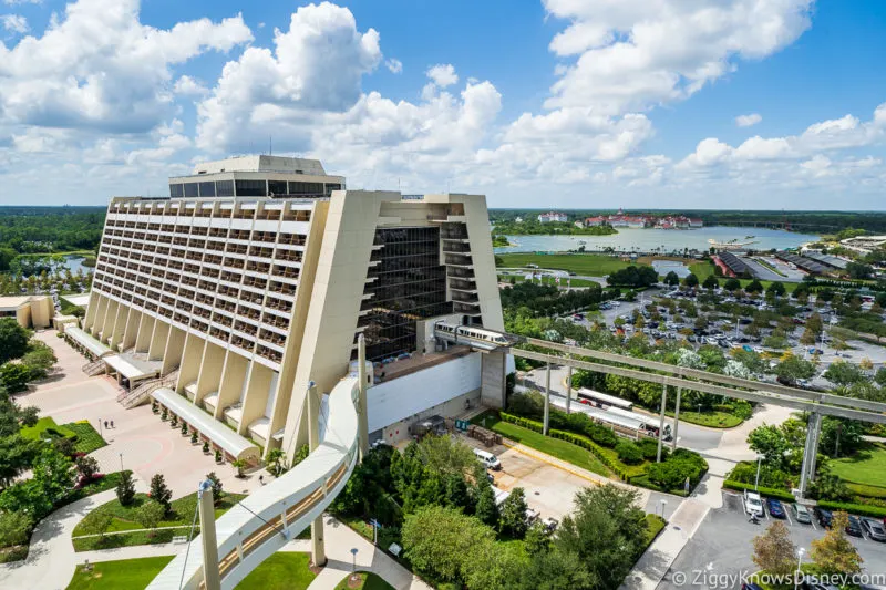 Disney's Contemporary Resort outside