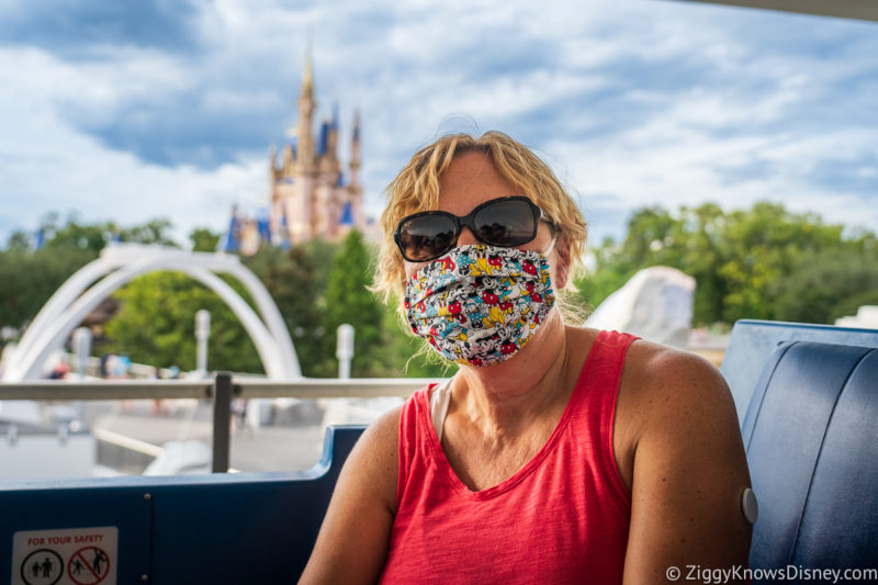 Face masks at Disney World