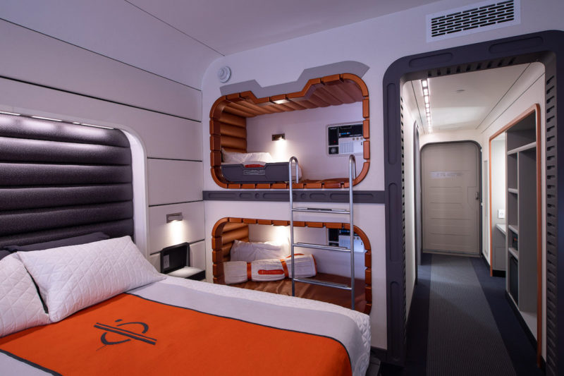Star Wars: Galactic Starcruiser Hotel Room