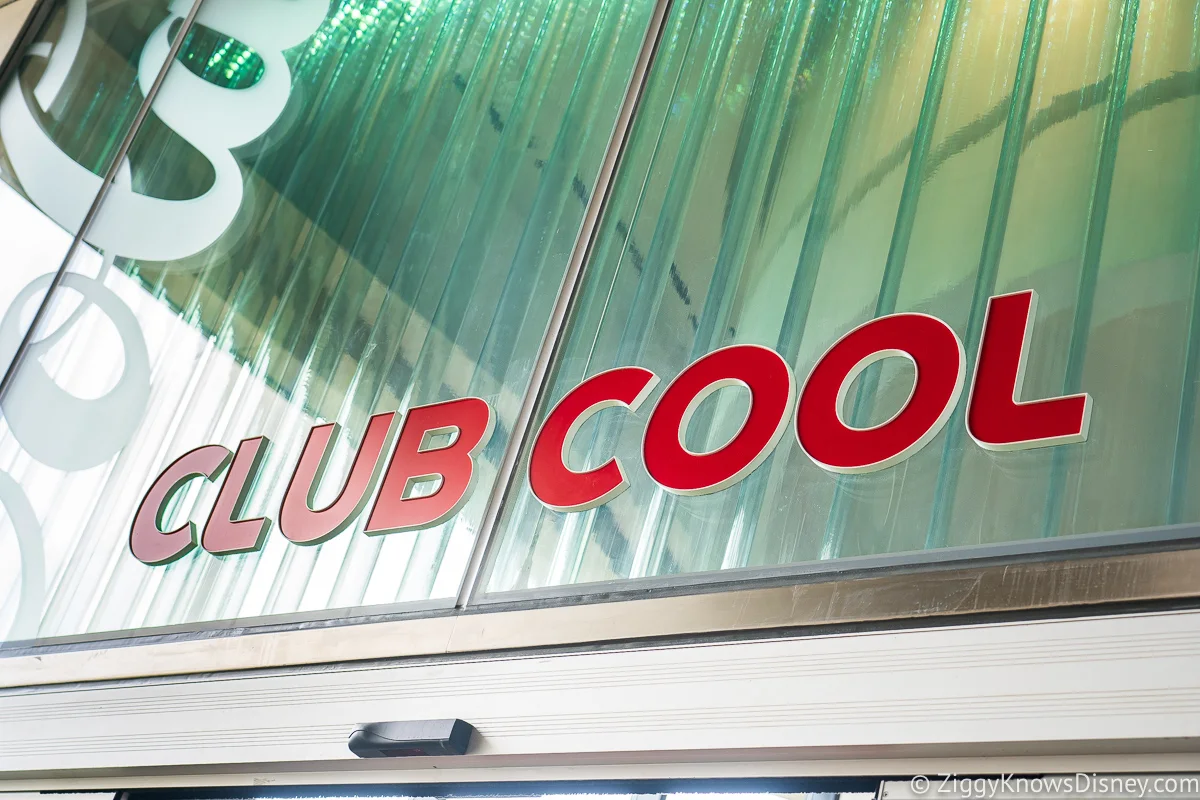 Club Cool Sign EPCOT