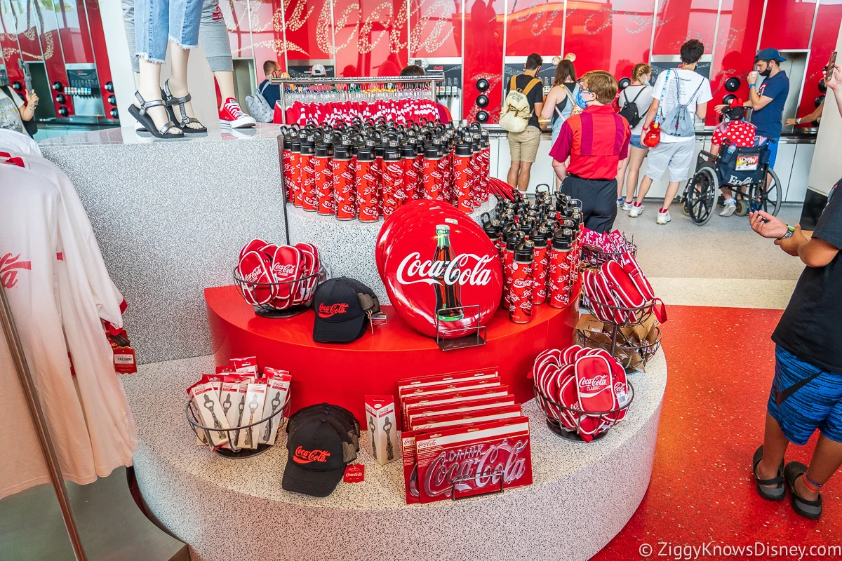 Merchandise Table at Club Cool