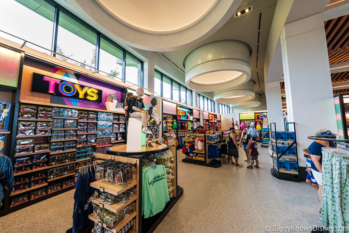 Toys display Creations Shop EPCOT