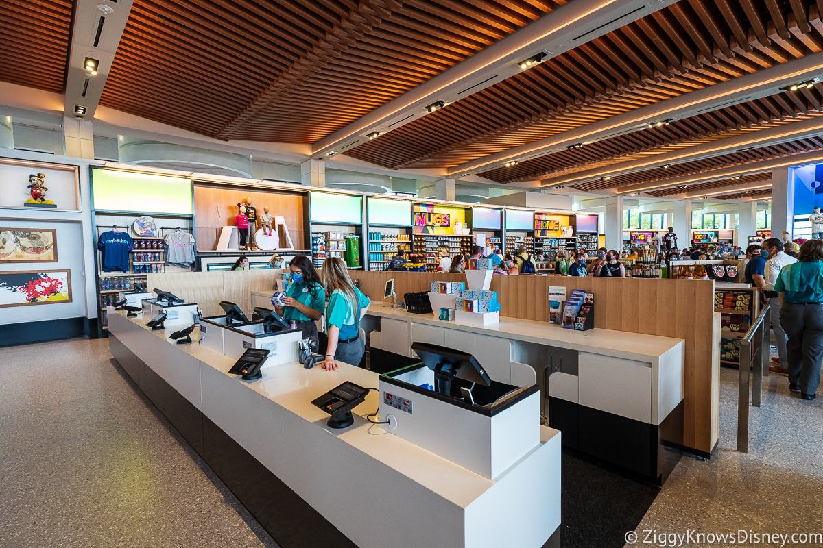 Creations Shop cash registers EPCOT